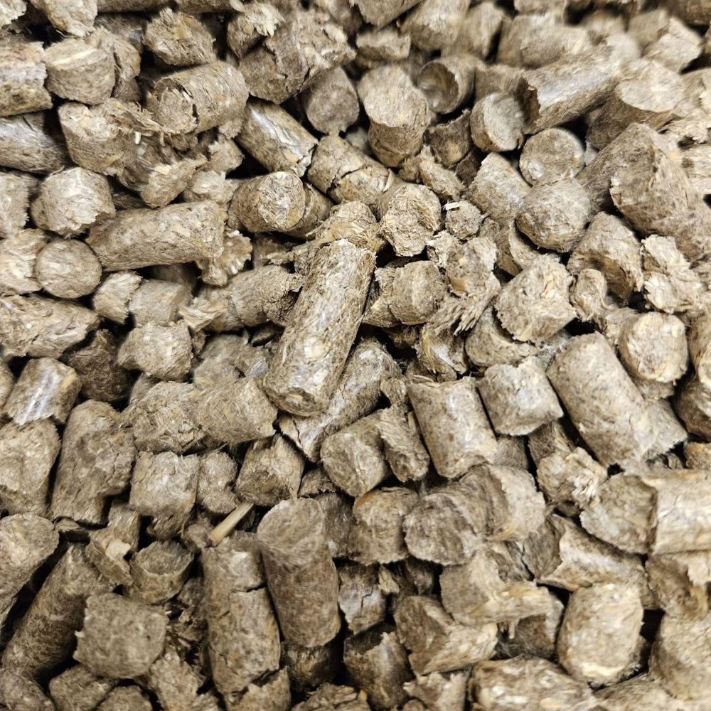 Miscanthus Pellets Einstreu 1000 kg Big Bag – 100 % Naturprodukt aus Elefantengras – Staubarm, Saugstark & Geruchsbindend – Pferdeeinstreu, Tiereinstreu, Stallpellets, Kompostierbar