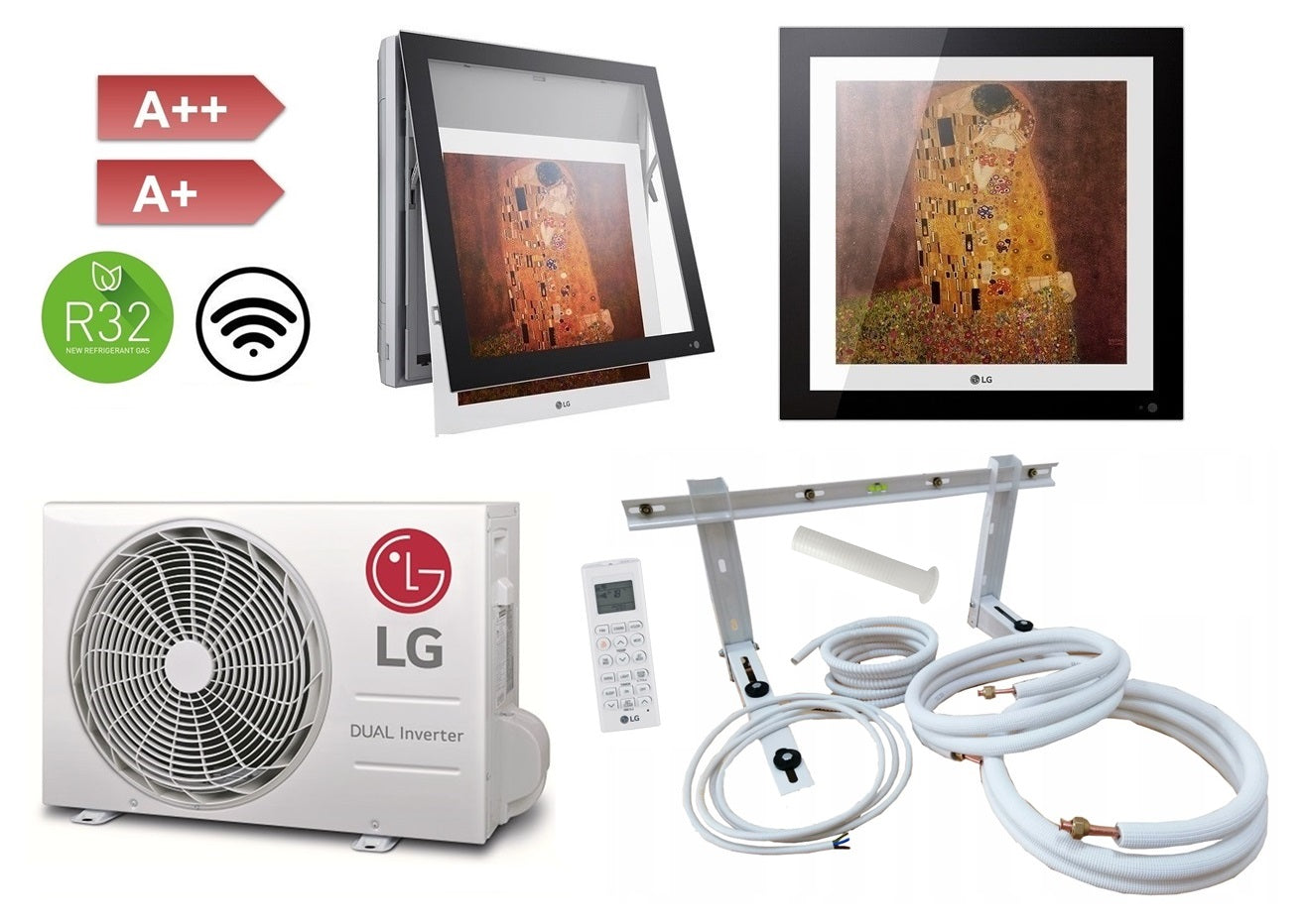 LG Artcool Gallery Split Klimaanlage 3,5 kW A12FT