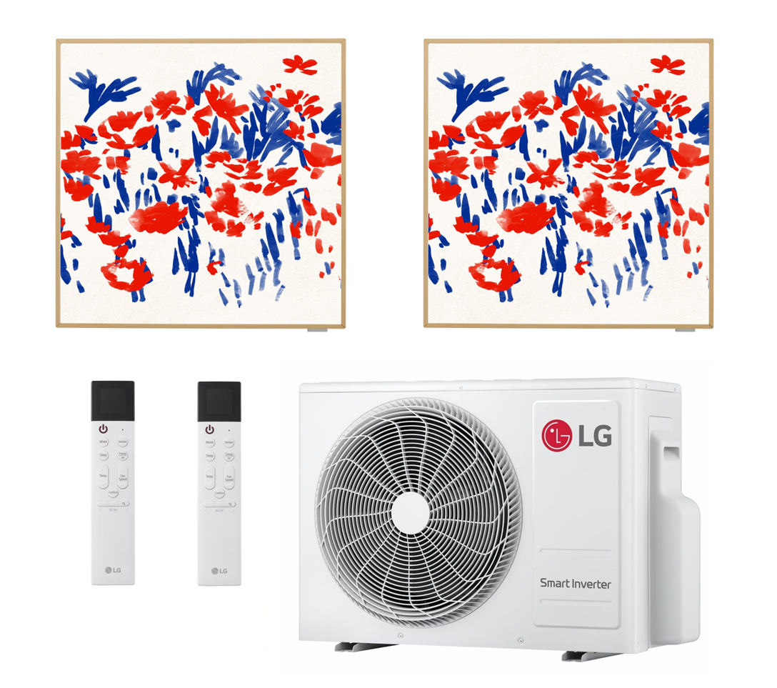 LG Multi Split Artcool Gallery 2x2,5 kW