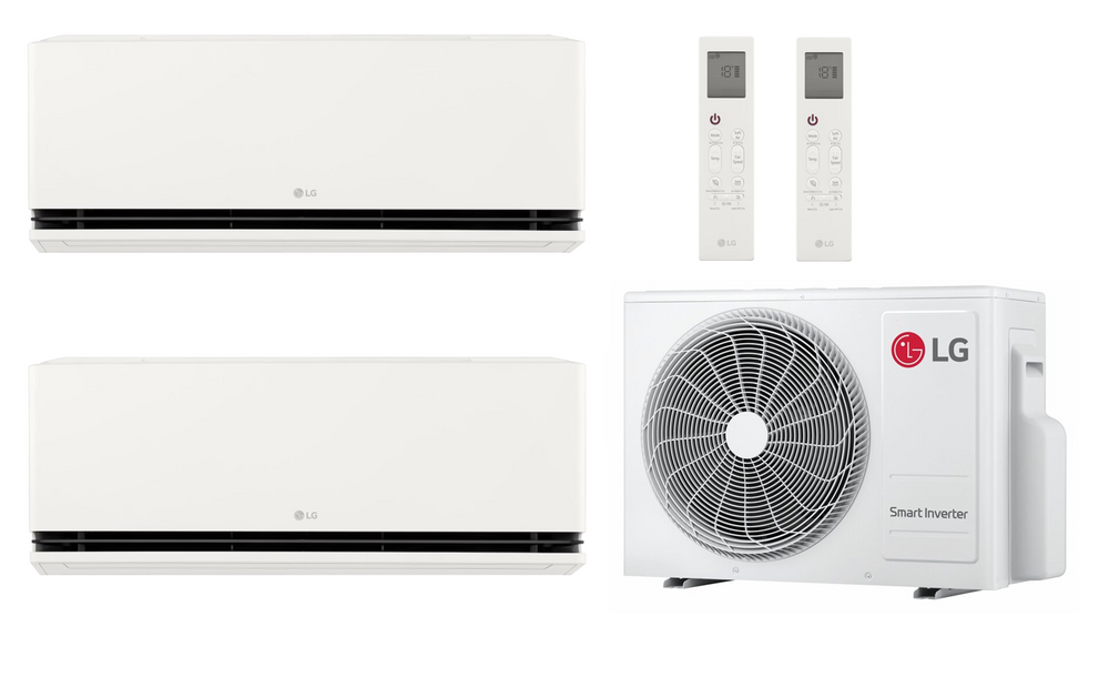 LG Multi Split Dualcool Deluxe P09SND.NS0 2,5 kW + MU2R17.U13 4,7 kW