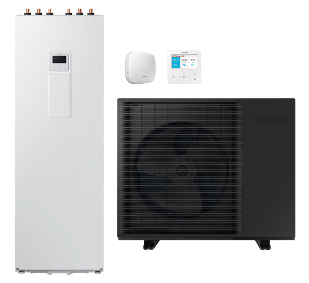 Samsung Monoblock Luft-Wasser-Wärmepumpe EHS R290 8 kW