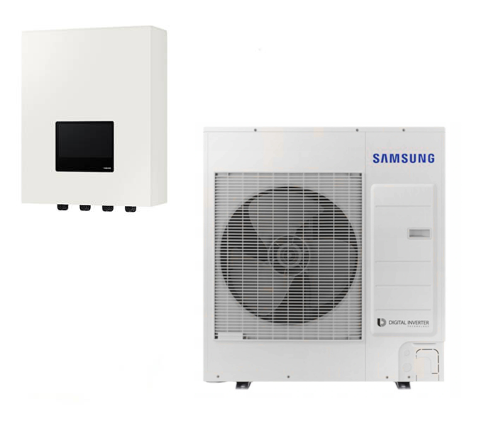 Samsung EHS Mono R32 AI home Control kit 8 kW 380-415 V Wärmepumpe