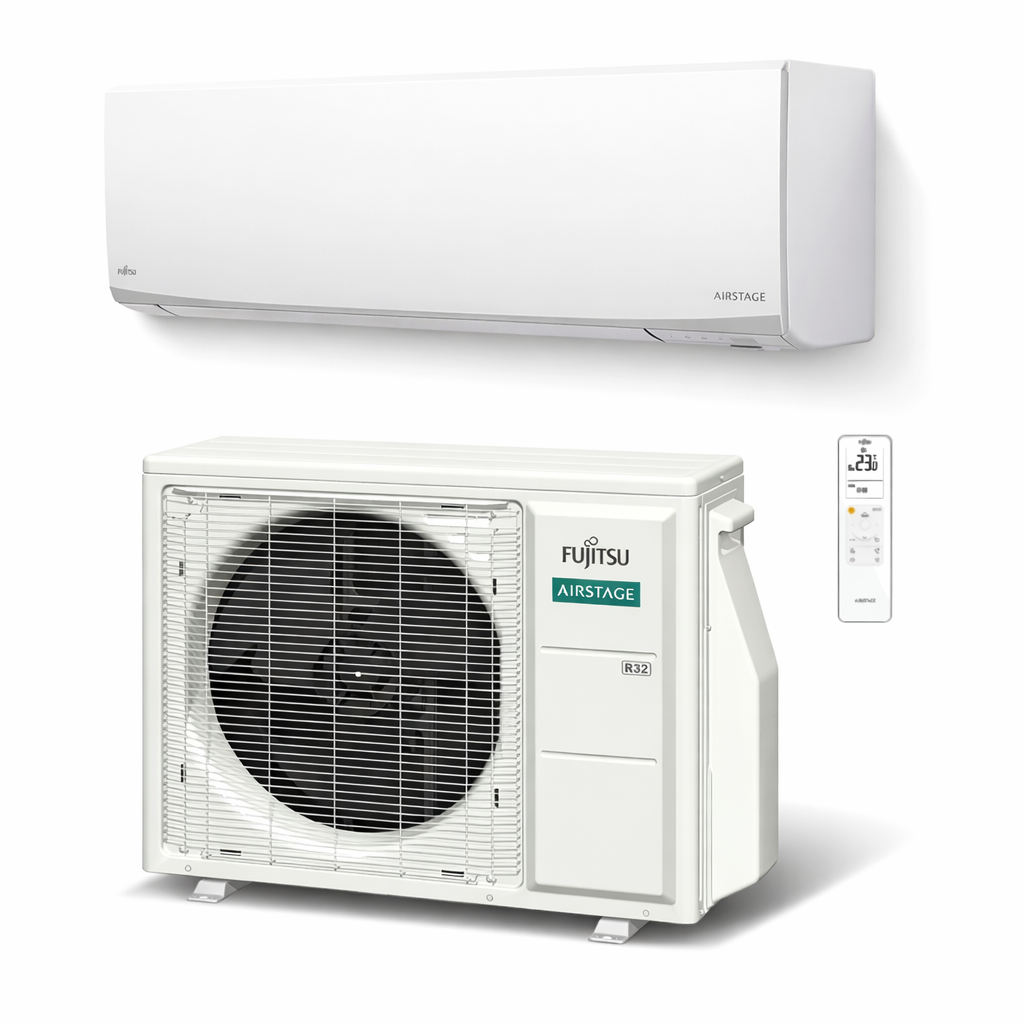 Split Klimaanlage Fujitsu KJCAL / KJCAL-B ASEH09KJCAL(-B) / AOEH09KJCA 2,5 kW