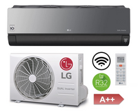 LG Artcool Mirror Split Klimaanlage 6,6 kW AC24BK UV-Nano