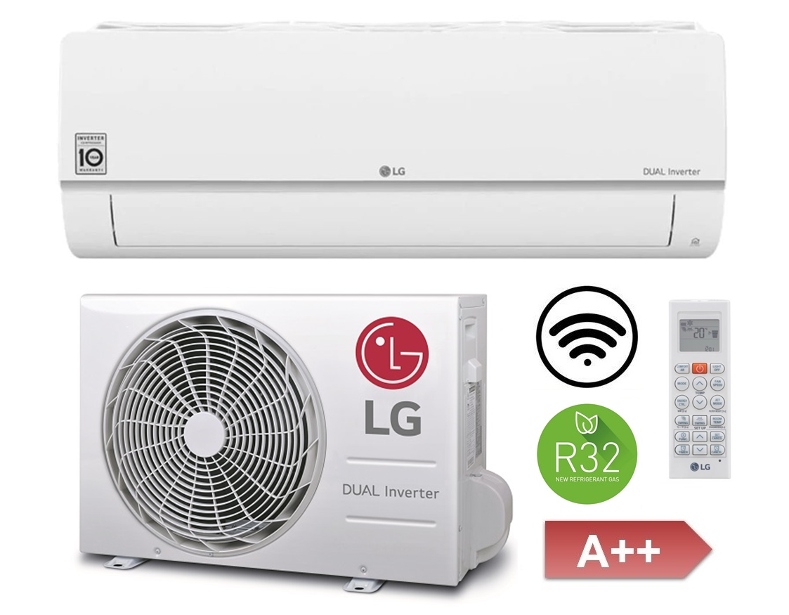 Split Klimaanlage LG Standard Plus PC24SK.NSK / PC24SK.U24 6,6 kW WiFi