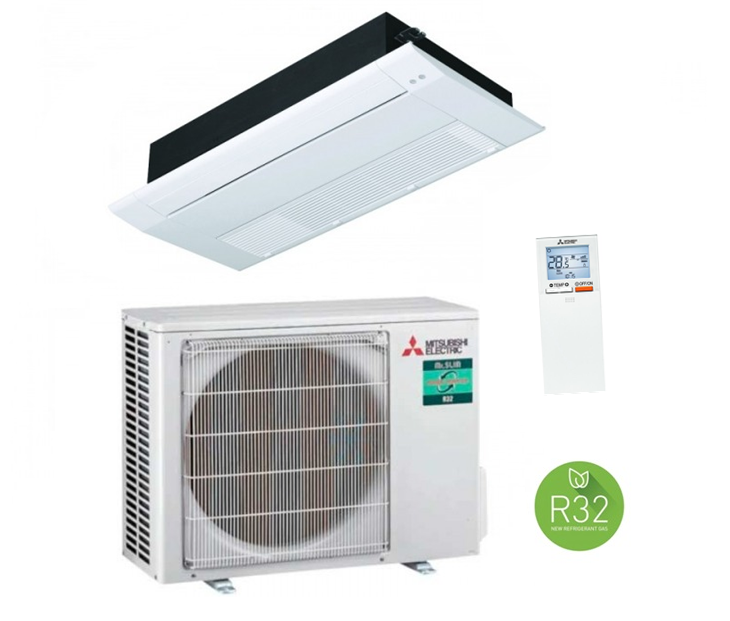 Mitsubishi MLZ-KP25VF 2,5 kW 1-Wege Deckenkassette Klimaanlage