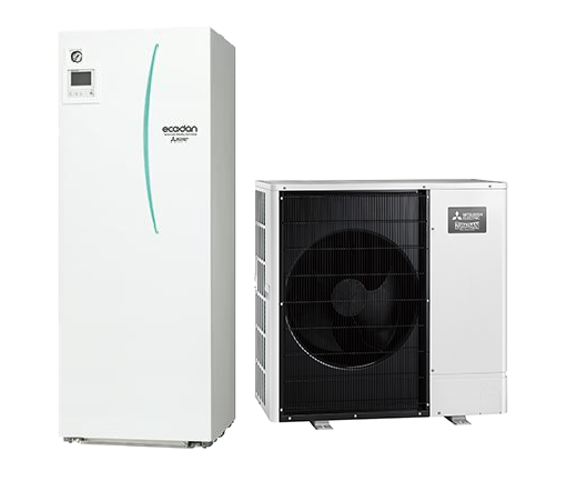 Mitsubishi Zubadan 14 kW Split R32 400V 3-phasig