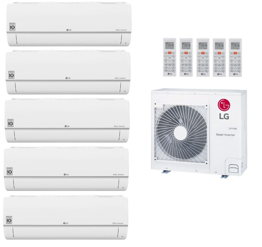 LG Multi Split Klimaanlage Standard Plus 5x2,1 kW
