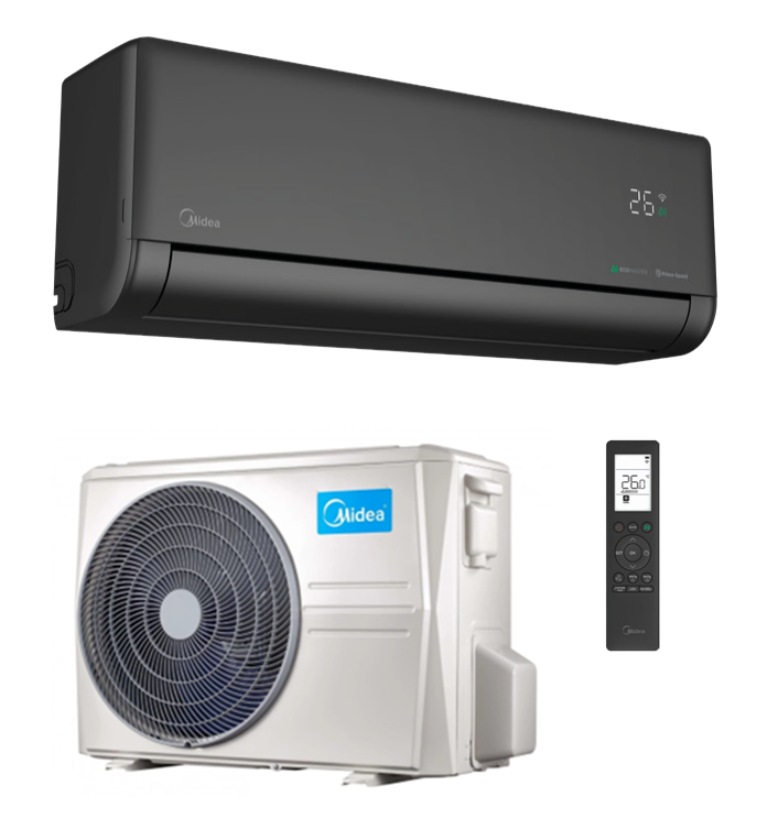 Midea Solstice Dark KEZ-12N8-A1B 3,5 kW Klimaanlage
