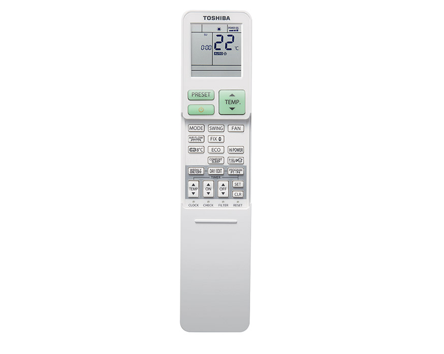 Toshiba Shorai Edge 2.5 kW Split-Klimaanlage + optionales Montageset