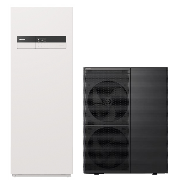 Panasonic Aquarea T-CAP M 16 kW Wärmepumpe R290 3-phasig mit Heizstab 9kW