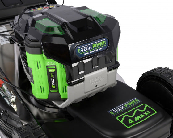 E-Tech Power M-MAXIINOX52E Rasenmäher