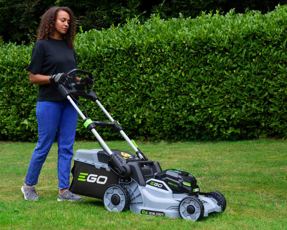 EGO LM1710E Rasenmäher 42cm ohne Antrieb