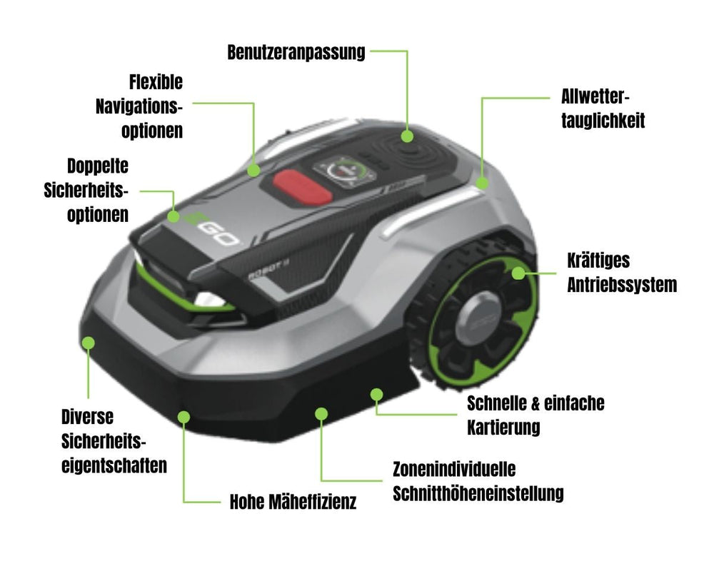 EGO RMR6000E Mähroboter