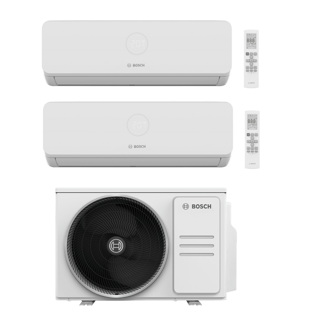 Bosch Multi Split 2x CL3200iU 20E + 4,1 kW Außengerät