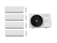 Bosch Multi Split 4x CL3200iU 20E + 8,2 kW Außengerät