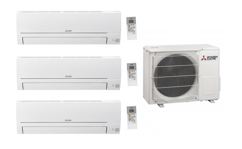 Mitsubishi Multi Split Klimaanlage 2,5+3,5 kW MXZ-3HA50VF