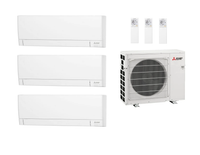 Mitsubishi Multi Split 5.4 kW mit 3x MSZ-AY20VGK 2.0 kW Innengeräten