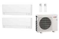 Mitsubishi Multi Split MSZ-AY35VGK 2x 3,5 kW + MXZ-3F68VF 6,8 kW