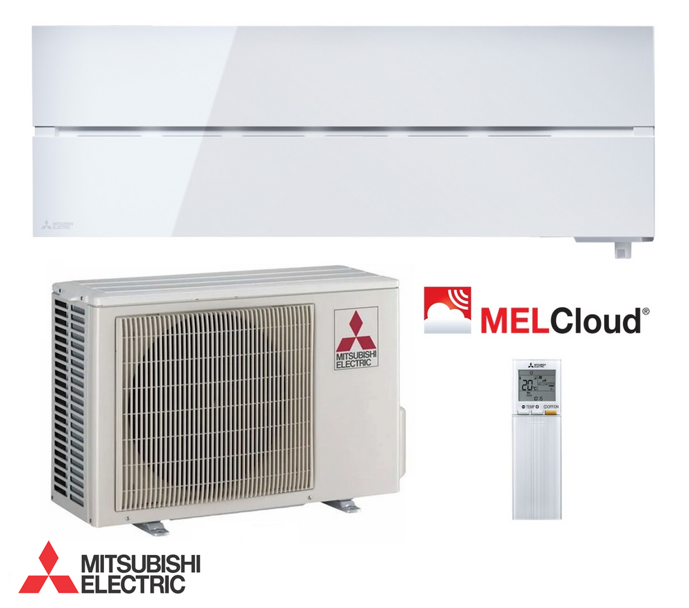 Mitsubishi MSZ-LN35VG2 3.5 kW Diamond Split Klimaanlage Weiß