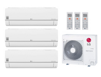LG Multi Split Klimaanlage 2,5+4,2 kW Standard Plus PC09SK/PM15SK + MU3R21/MU4R25