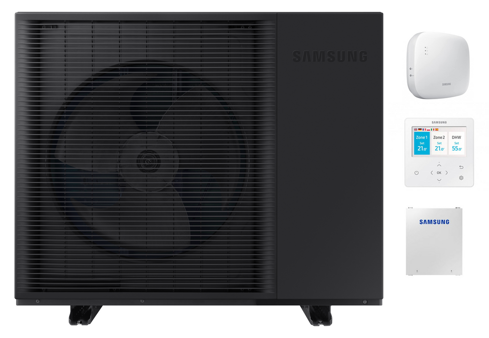 Samsung Monoblock Luft-Wasser-Wärmepumpe EHS R290 12 kW