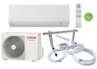 Toshiba Shorai Edge 6.1 kW Split-Klimaanlage + optionales Montageset