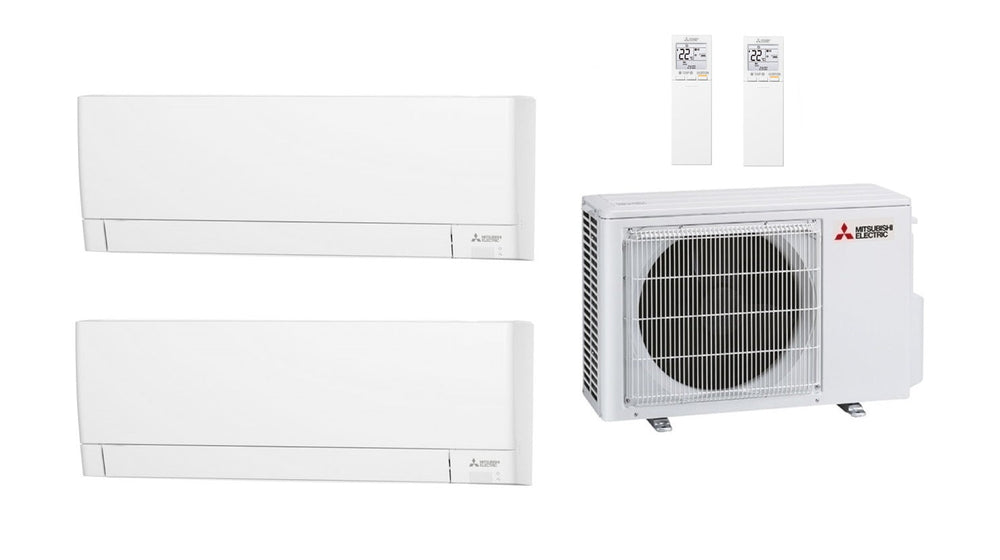 Mitsubishi Multi Split 2x MSZ-AY25VGK 2.5 kW + MXZ-2F42VF 4.2 kW WiFi