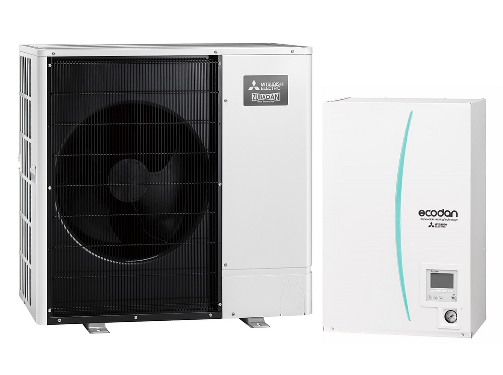 Mitsubishi Zubadan 10 kW Split R32 400V 3-phasig EHSD